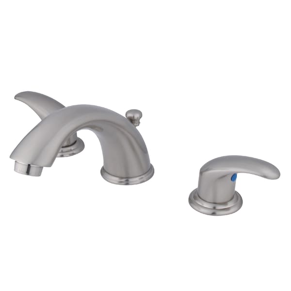 Kingston Brass 8" Widespread Bathroom Faucet, Brushed Nickel KB6968LL - main